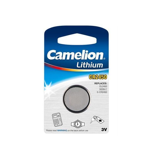 Camelion CR2450-BP1 CR2450, litium, 1 st