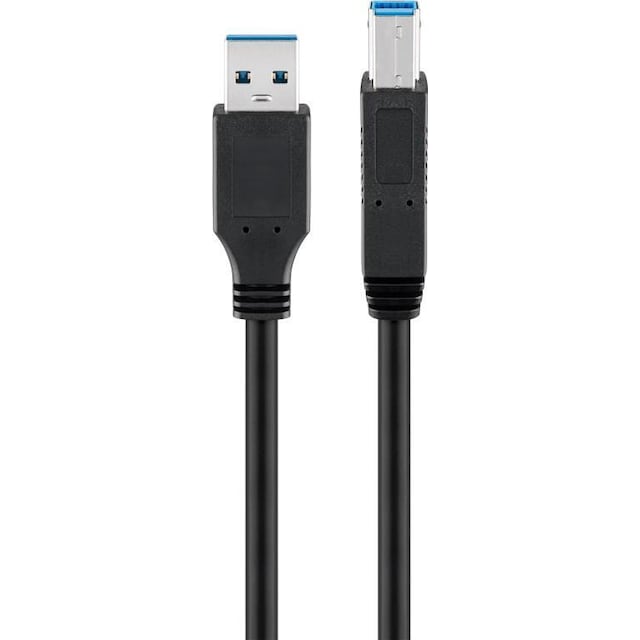 Goobay USB 3.0 SuperSpeed -kaapeli, musta