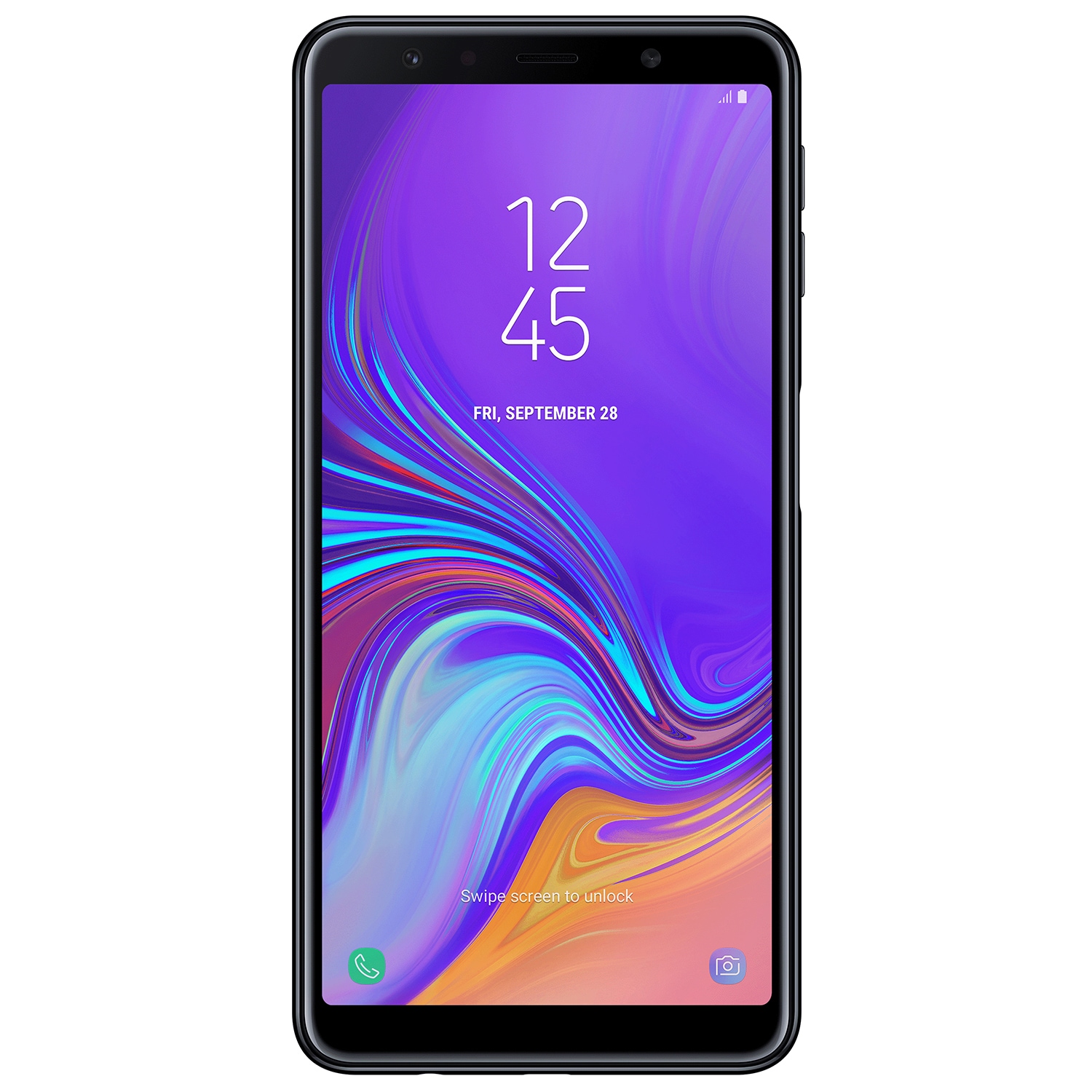 Samsung Galaxy A7 2018 älypuhelin (musta) - Gigantti verkkokauppa