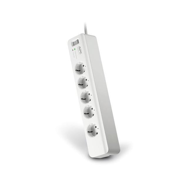 APC SurgeArrest Essential, branch socket with 5xCEE 7/4 socket, white