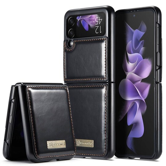 CaseMe kotelo Samsung Galaxy Z Flip 3 - musta - Gigantti verkkokauppa