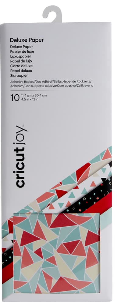 Cricut Joy Adhesive Backed Deluxe arkit 11 x 30 cm (Kaleidoscope)