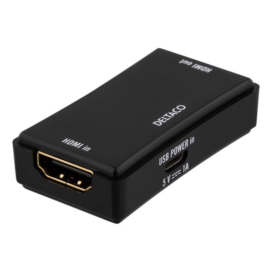 deltaco HDMI Repeater Extends the lenght of HDMI Cable up to 50m - Gigantti  verkkokauppa