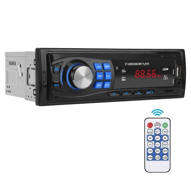 Bluetooth-stereo-autoääni FM-radio MP3-soittimen tuki TF USB AUX