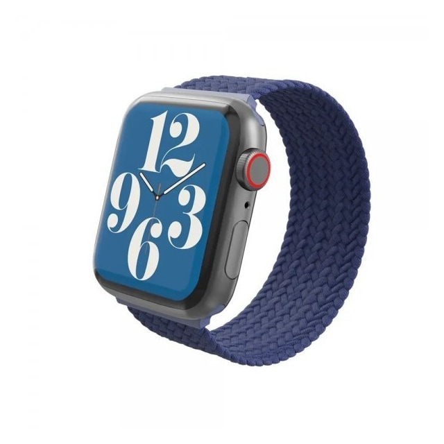 Gear4 Apple Watch 38/40/41mm Ranneke Braided Watch Band Medium Navy Blue