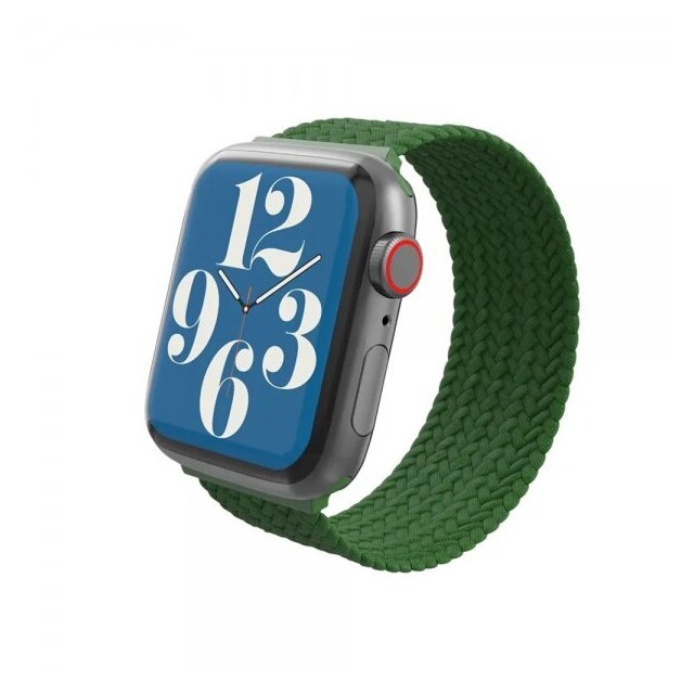 Gear4 Apple Watch 38/40/41mm Ranneke Braided Watch Band Medium Forest Green