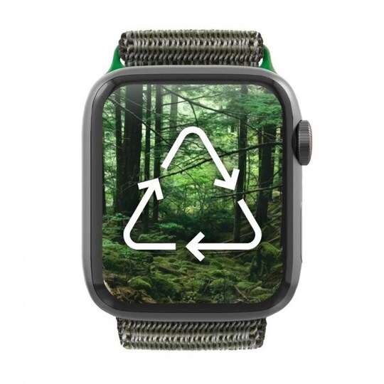 Apple Watch 42/44/45mm Ranneke Sport Watch Band Forest Green - Gigantti  verkkokauppa
