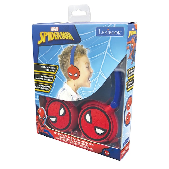 Spiderman Stereo langalliset taitettavat kuulokkeet
