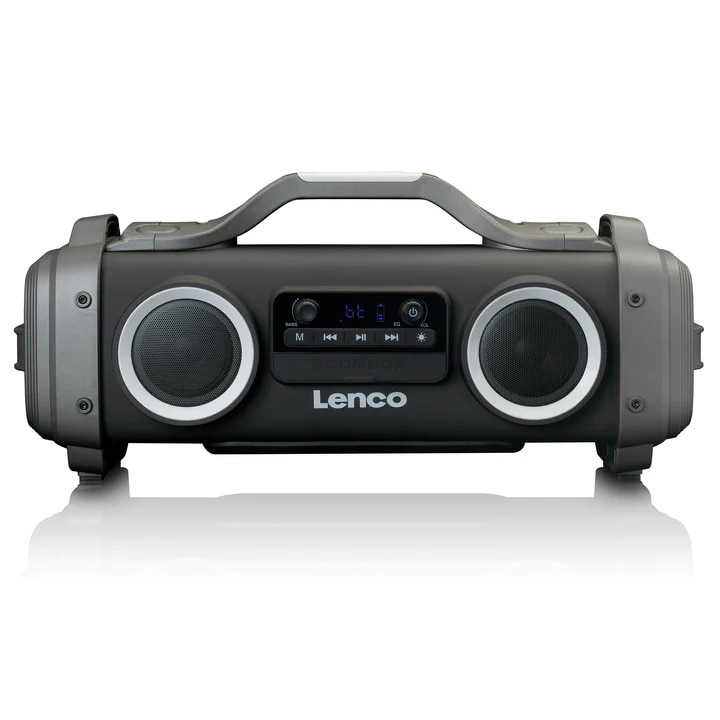 Lenco SPR-200BK Boombox w. Bluetooth - Gigantti verkkokauppa
