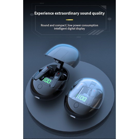 Langattomat kuulokkeet bluetooth 5.3 touch toiminta TWS Pro-One in-ear  nappikuulokkeet Valkoinen - Gigantti verkkokauppa