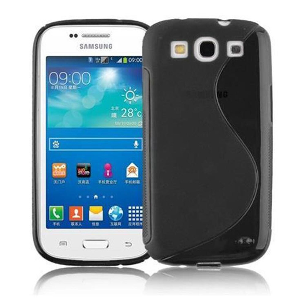 Samsung Galaxy TREND 3 Suojakuori Kotelo (Musta) - Gigantti verkkokauppa