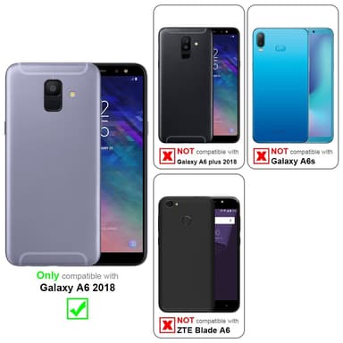 Samsung Galaxy A6 2018 Suojakuori Kotelo (Keltainen)