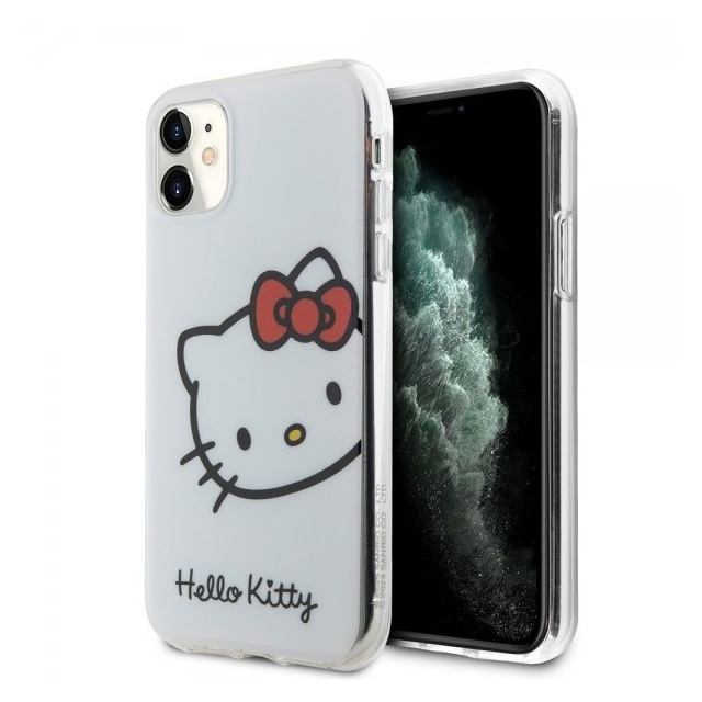 Hello Kitty iPhone 11 Kuori Kitty Logo Valkoinen