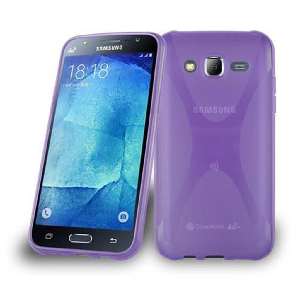 Samsung Galaxy J5 2015 Suojakuori Kuoret (Violetti) - Gigantti verkkokauppa