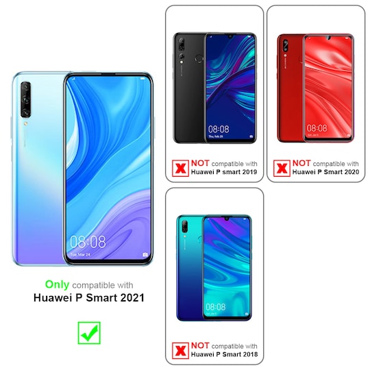 Huawei P SMART 2021 Suojakuori Kotelo (Turkoosi) - Gigantti verkkokauppa