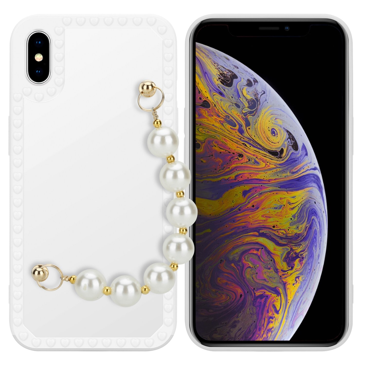 iPhone XS MAX Suojakuori Kotelo (Valkoinen) - Gigantti verkkokauppa