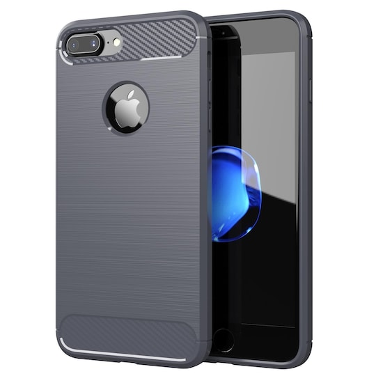 iPhone 8 PLUS Suojakuori Kotelo (harmaa) - Gigantti verkkokauppa