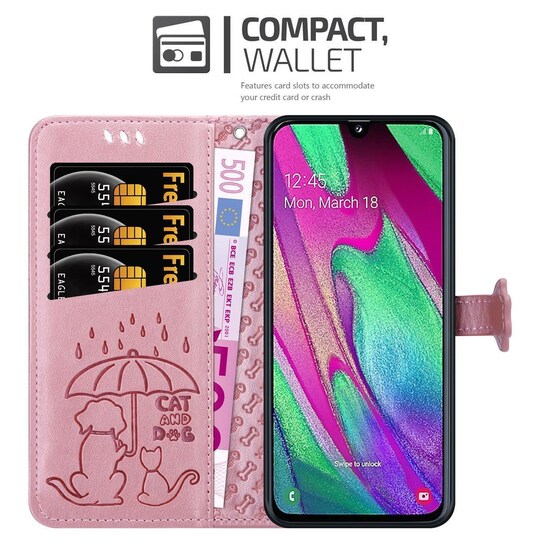 Samsung Galaxy A40 Suojakuori Kotelo (Vaaleanpunainen) - Gigantti  verkkokauppa