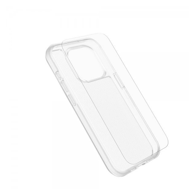 Otterbox iPhone 15 Pro Kuori Näytönsuoja React + Glass