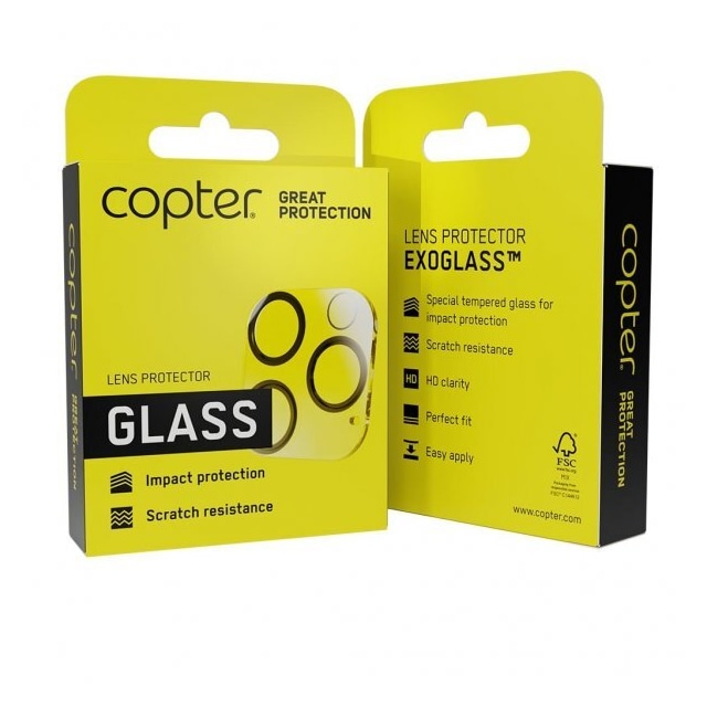 Copter Samsung Galaxy A33 5G/Galaxy A53 5G Kameran linssinsuojus Exoglass Lens Protector