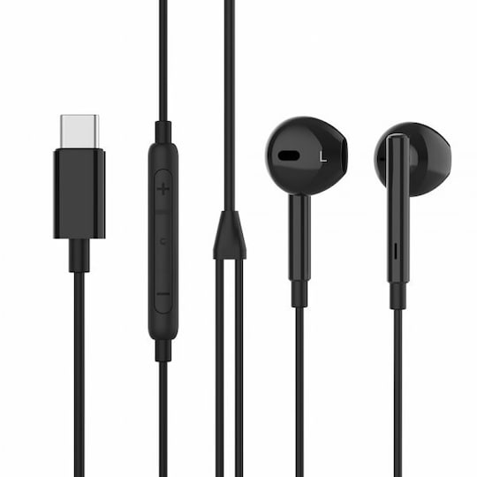 Unisynk In-Ear-kuulokkeet USB-C musta - Gigantti verkkokauppa