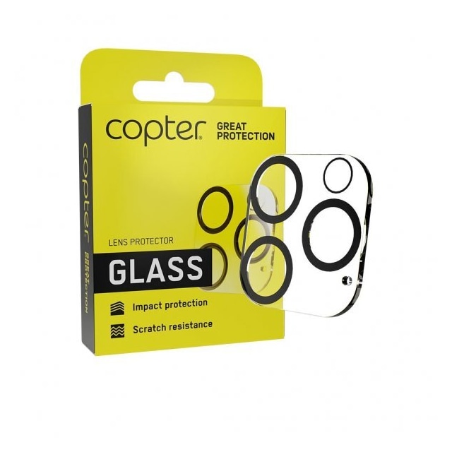 Copter iPhone 12 Pro Kameran linssinsuojus Exoglass Lens Protector