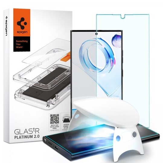 Spigen Samsung Galaxy S23 Ultra Näytönsuoja Platinum Tray - Gigantti  verkkokauppa