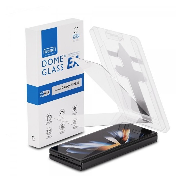Whitestone Dome Samsung Galaxy Z Fold 5 Näytönsuoja Dome Glass EZ 2-pakkaus