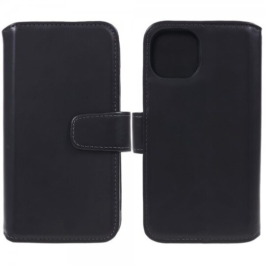 Nordic Covers iPhone 12 Mini Suojakotelo Essential Leather Korttitasku  Raven Black - Gigantti verkkokauppa