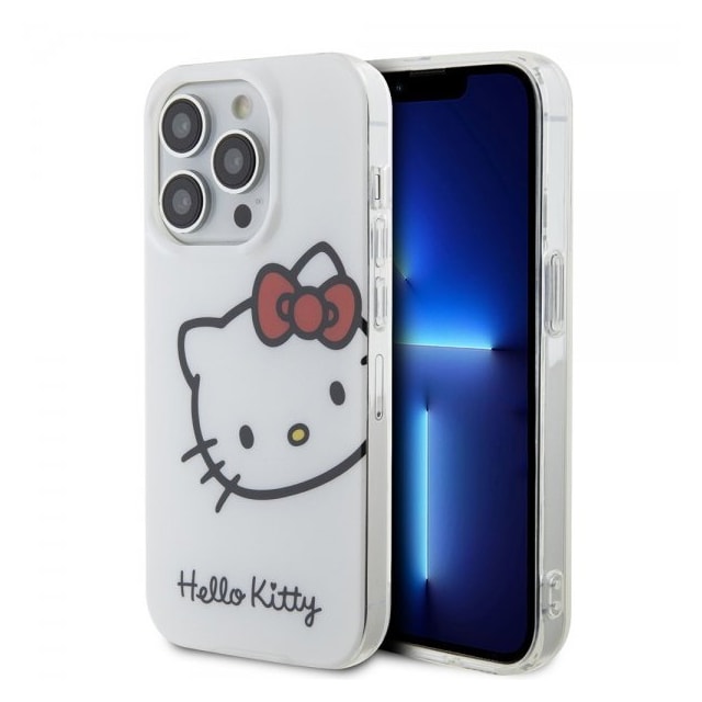 Hello Kitty iPhone 15 Pro Max Kuori Kitty Logo Valkoinen