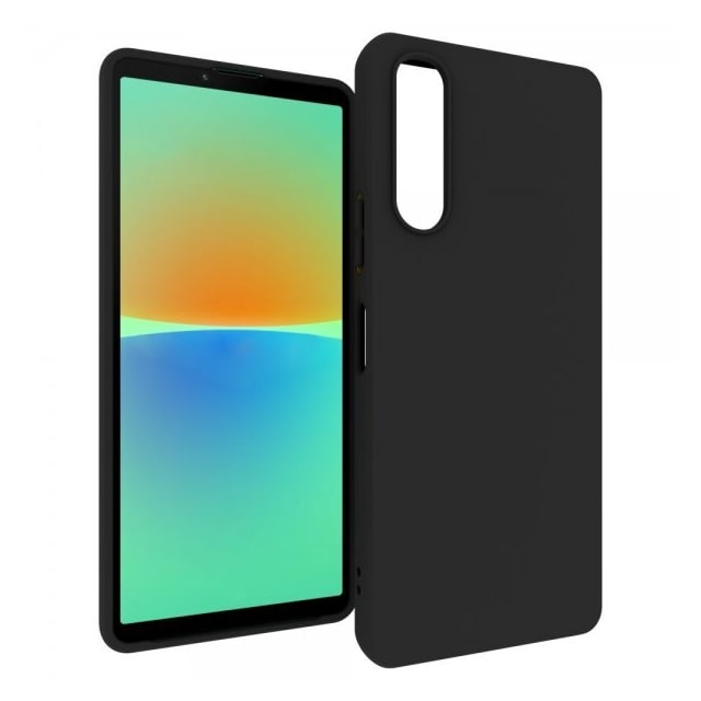 Nordic Covers Sony Xperia 10 V Kuori Feather Series Raven Black