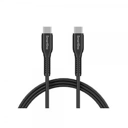 Smartline Kaapeli USB-C/USB-C Strong Cable 2m Musta