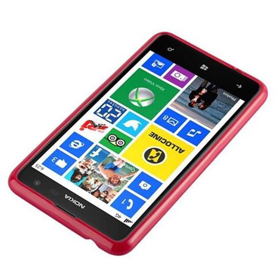 Nokia Lumia 625 Suojakuori Kotelo (Punainen) - Gigantti verkkokauppa