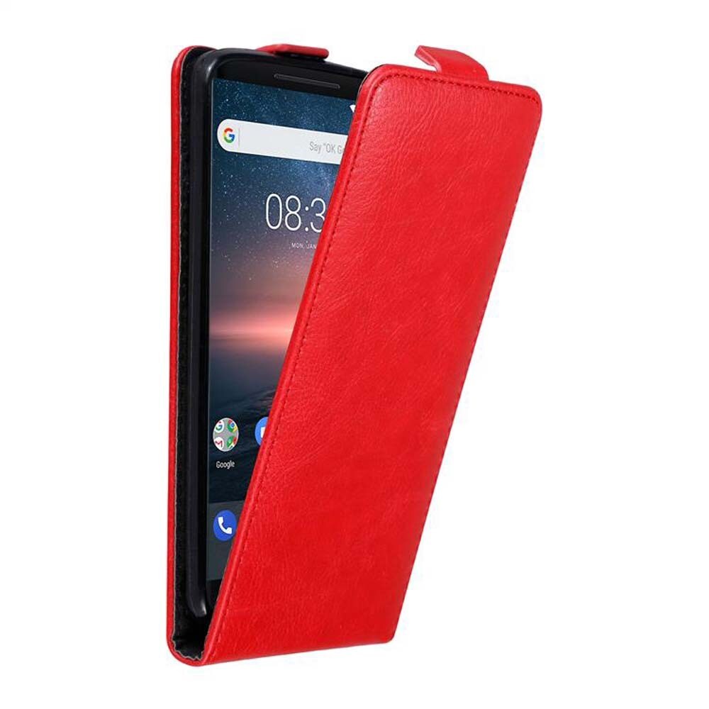 Nokia 8 Sirocco Suojakuori Lompakkokotelo (Punainen) - Gigantti verkkokauppa