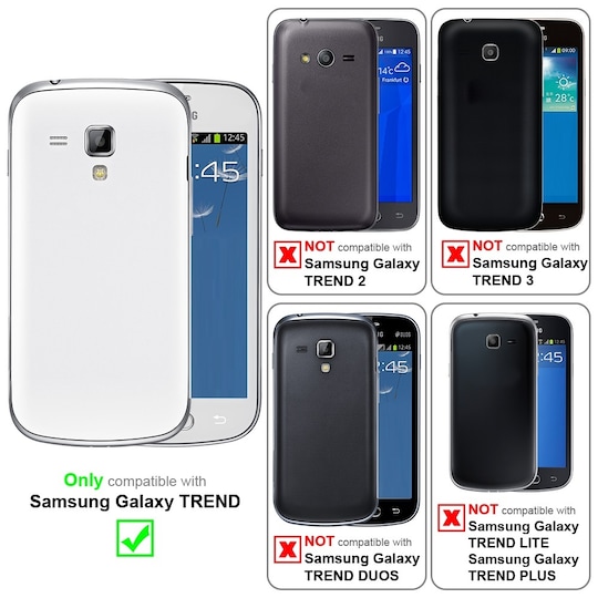Samsung Galaxy TREND Suojakuori Kotelo (Sininen) - Gigantti verkkokauppa