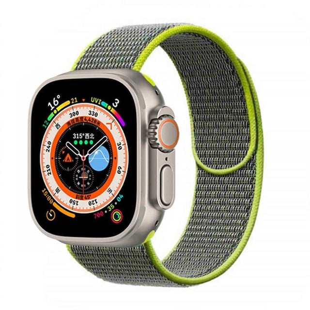 Nailon kellon renneke Apple Watch Ultra 2 (49mm) - Flash