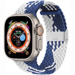 Punottu kellon renneke Apple Watch Ultra 2 (49mm) - Bluewhite