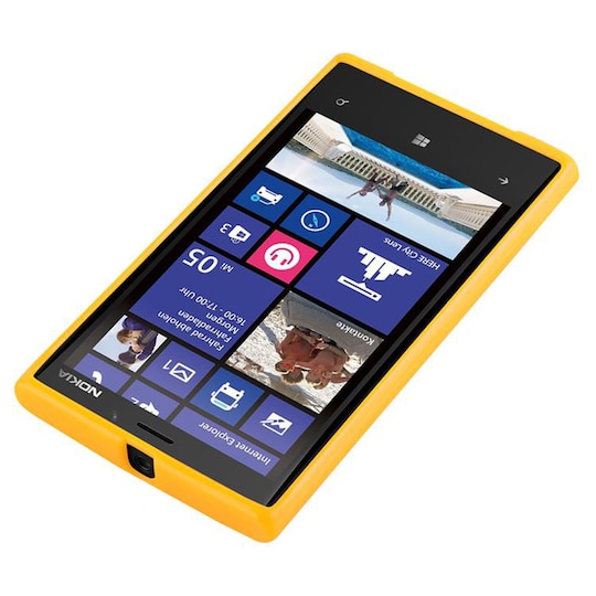 Nokia Lumia 920 Suojakuori Kotelo (Keltainen) - Gigantti verkkokauppa