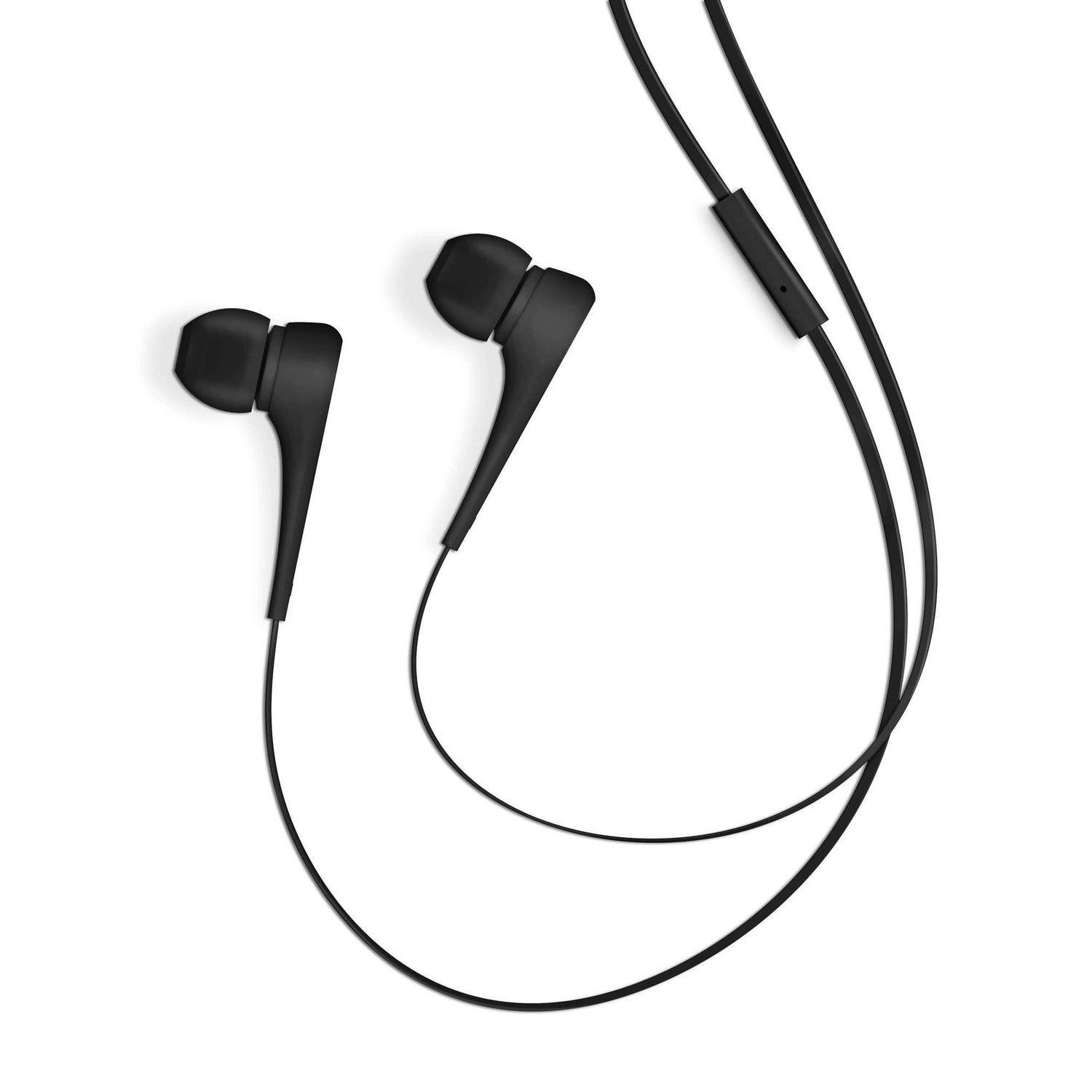 Energy Sistem -kuulokkeet Style 1+ In-ear/Ear-koukku, 3,5 mm, mikrofoni,  musta, musta - Gigantti verkkokauppa