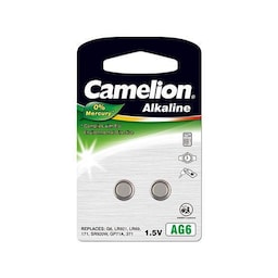 Camelion AG6/LR69/LR921/371, alkalipainike, 2 kpl