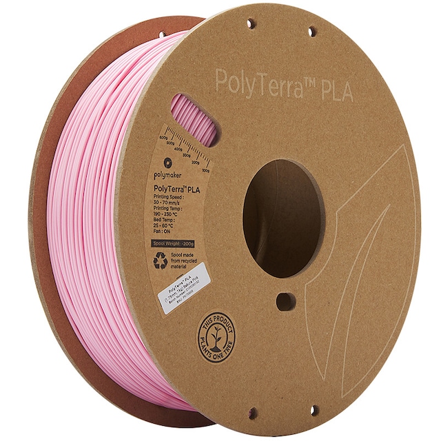 Polymaker - PolyTerra PLA - Sakura Pink - 1.75mm - 1kg / Default Title