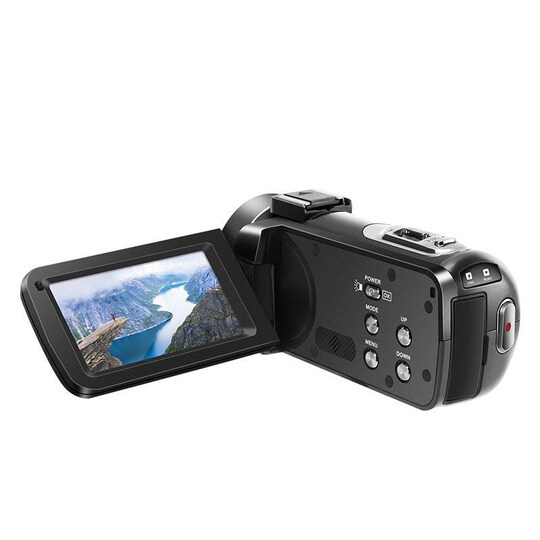 INF Videokamera 2,7K/36MP/16x zoom/IR-pimeänäkö - Gigantti verkkokauppa