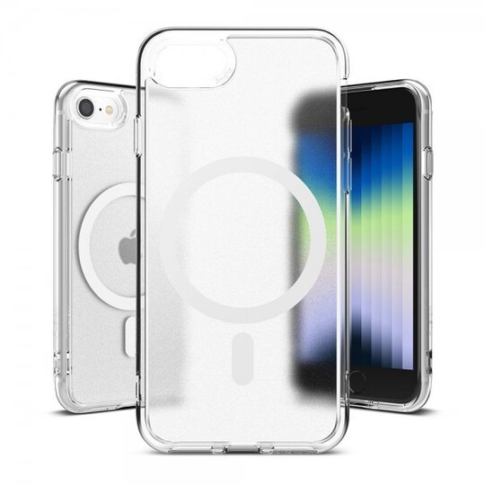 Ringke iPhone 7/8/SE Kuori Fusion Magnetic MagSafe Matte Clear - Gigantti  verkkokauppa