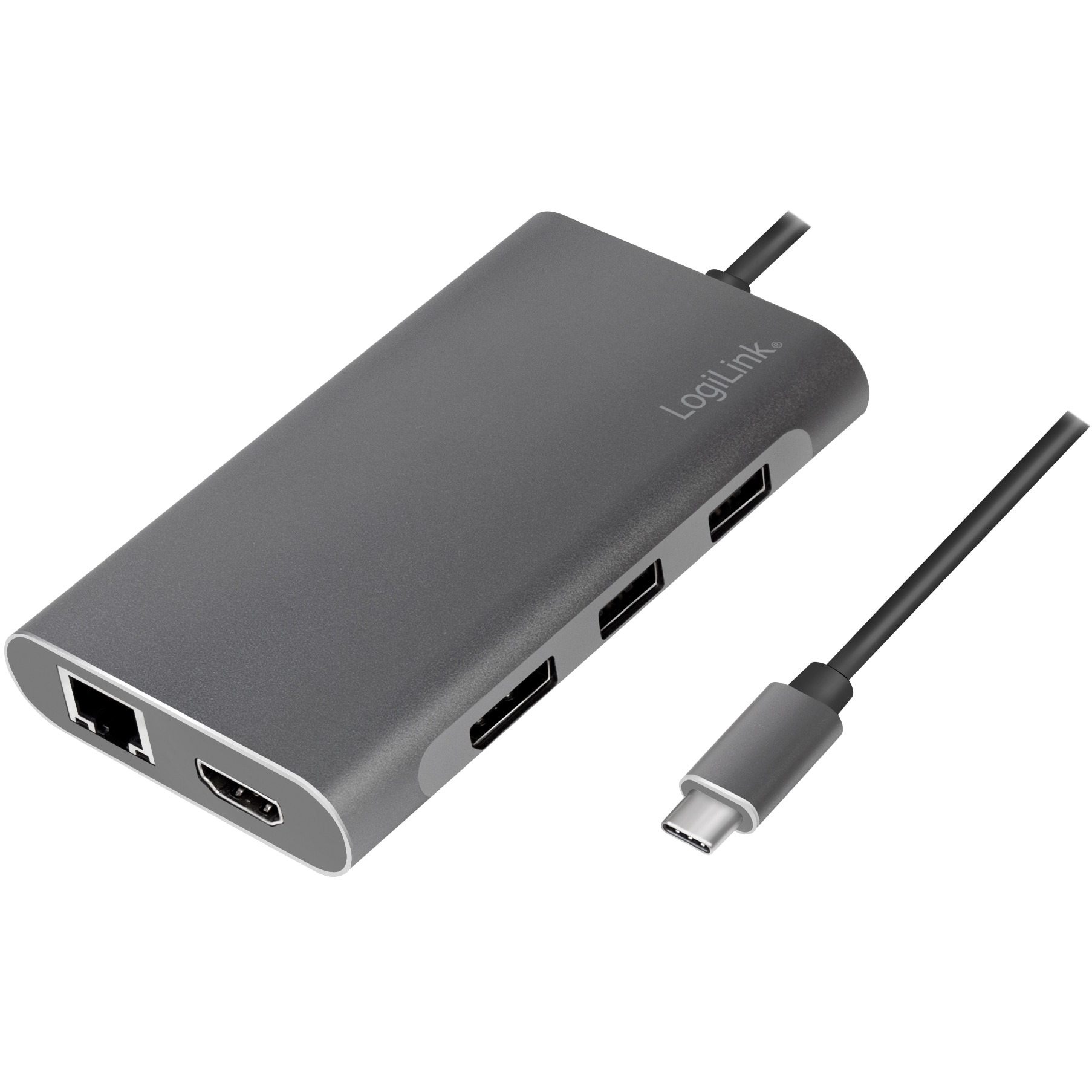 USB-C-telakka 8-in-1 HDMI / DP / RJ45 / USB / USB-C 100 W - Gigantti  verkkokauppa
