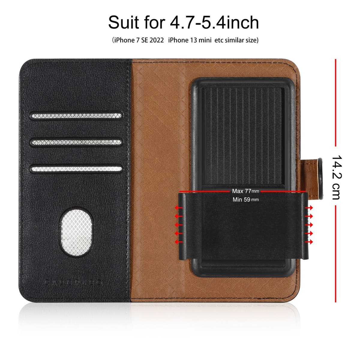 Xiaomi RedMi 3 Suojakuori Lompakkokotelo Case Cover