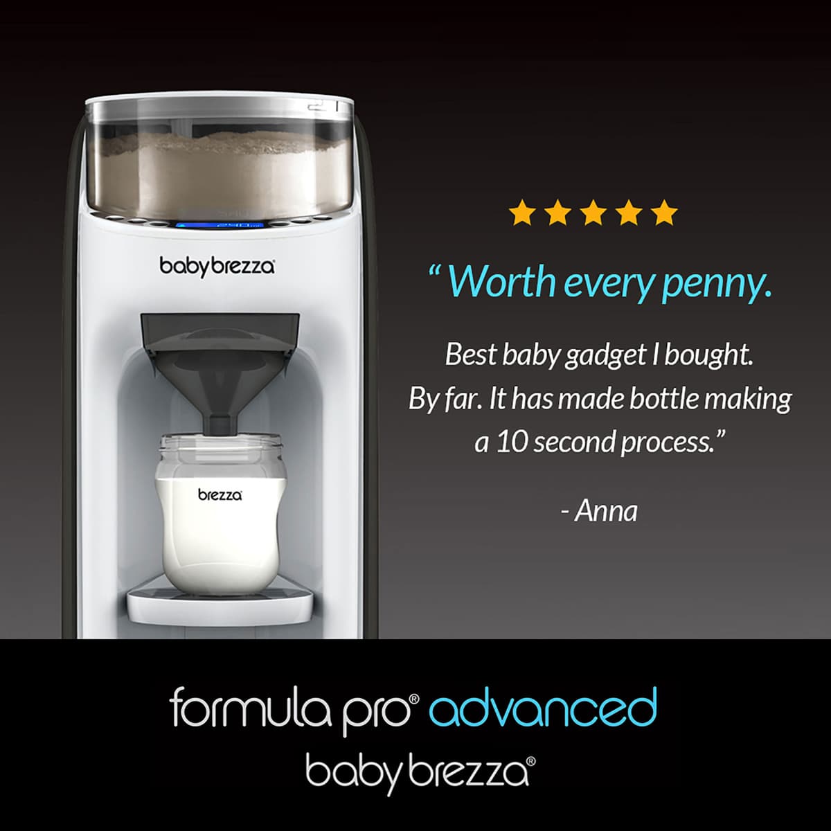 Baby Brezza Formula Pro Advanced maidonkorvikkeen valmistin FRP0046EU