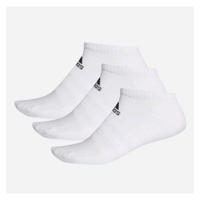 Adidas Cushioned Low Cut Socks 3-Pack, Sukat