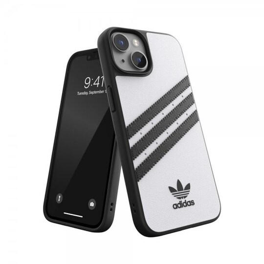 Adidas iPhone 14 Kuori 3 Stripes Snap Case Valkoinen Musta - Gigantti  verkkokauppa