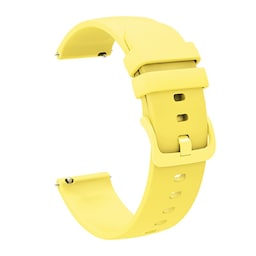 SKALO Silikoniranneke Samsung Watch 3 45mm - Keltainen