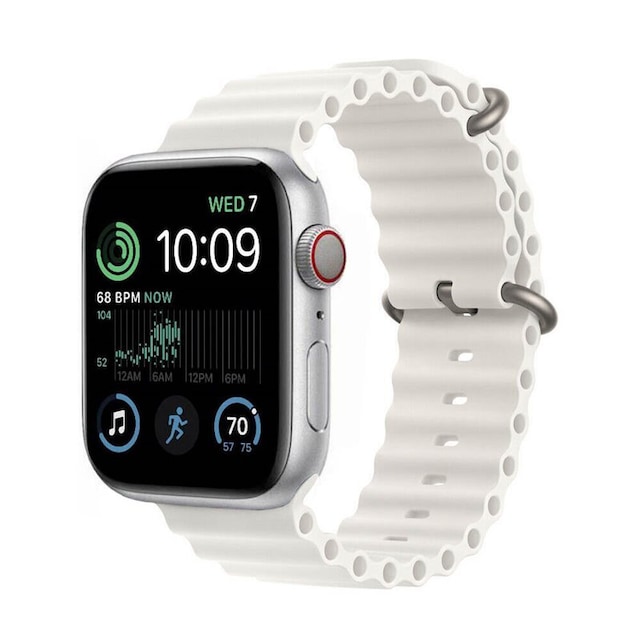 RIB Urheiluranneke Apple Watch SE 2022 (44mm) - Beige